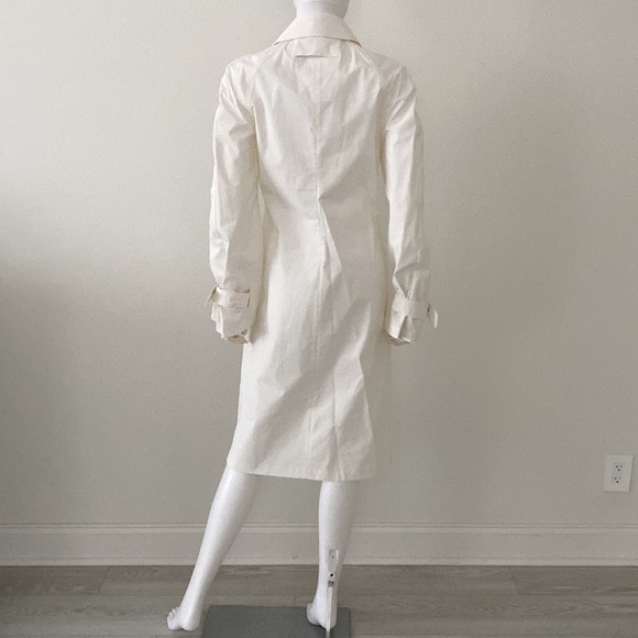 BOTTEGA VENETA MIDI SHIRT WOMEN'S LONG SLEEVE DRESS WHITE NEW - Picture 13 of 15